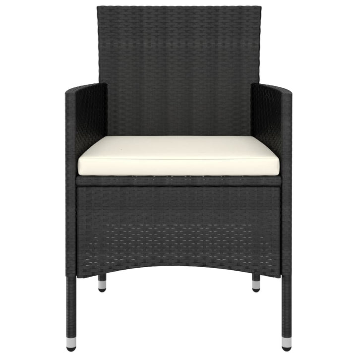 Set Mobilier De Grădină, 5 Piese, , Poliratan