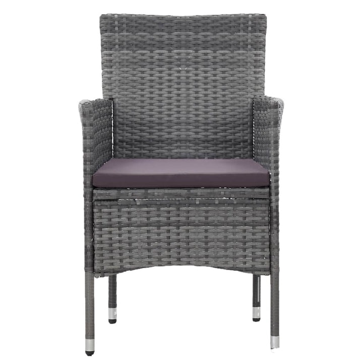 Set Mobilier De Grădină, 5 Piese, , Poliratan