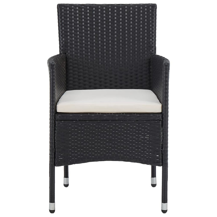 Set Mobilier De Grădină, 5 Piese, , Poliratan