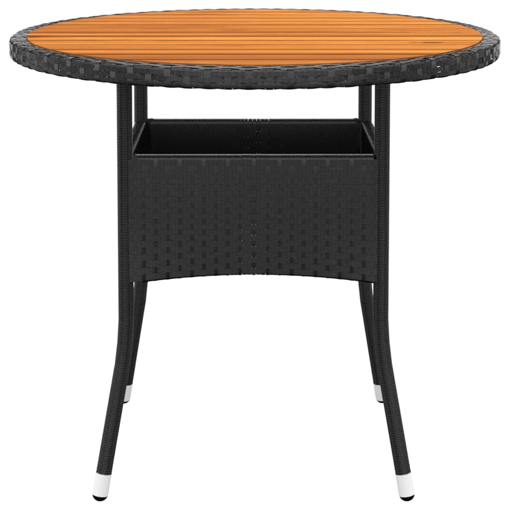 Set Mobilier De Grădină, 5 Piese, , Poliratan