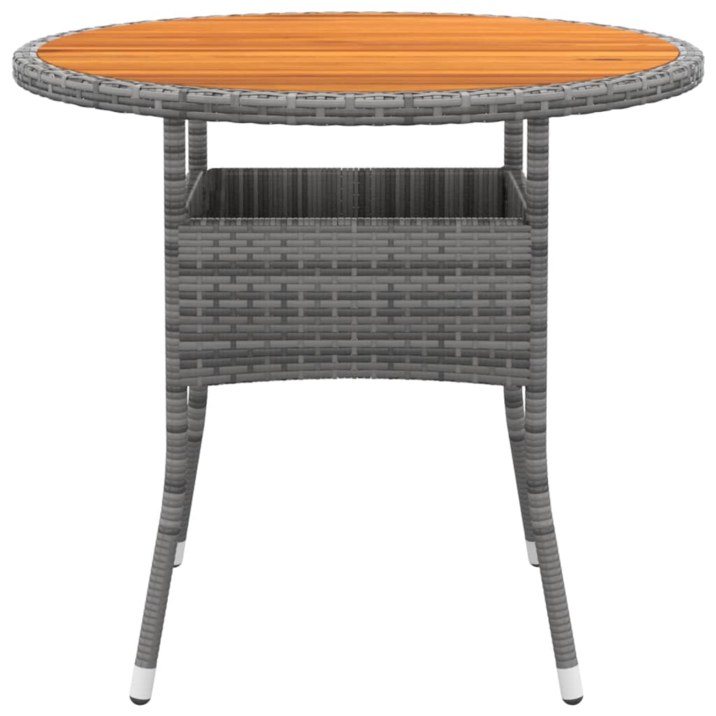 Set Mobilier Grădină, 5 Piese, , Poliratan Și Sticlă