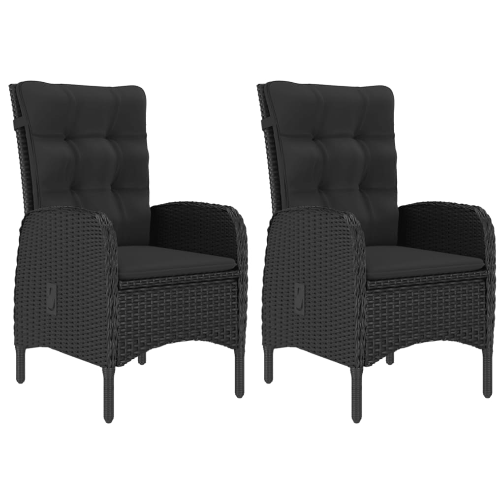 Set Mobilier Grădină, 3 Piese, , Poliratan Și Sticlă