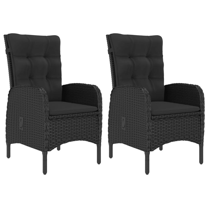 Set Mobilier Grădină, 3 Piese, , Poliratan Și Sticlă