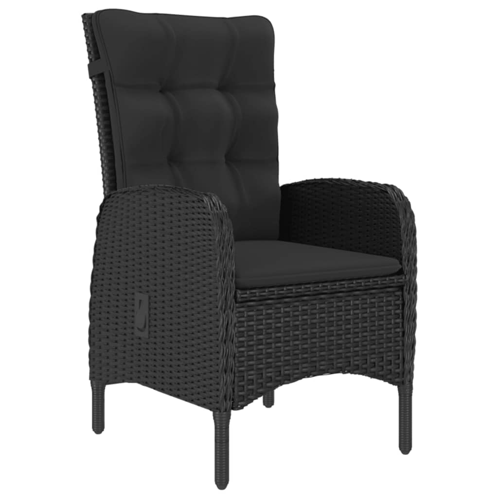 Set Mobilier Grădină, 3 Piese, , Poliratan Și Sticlă