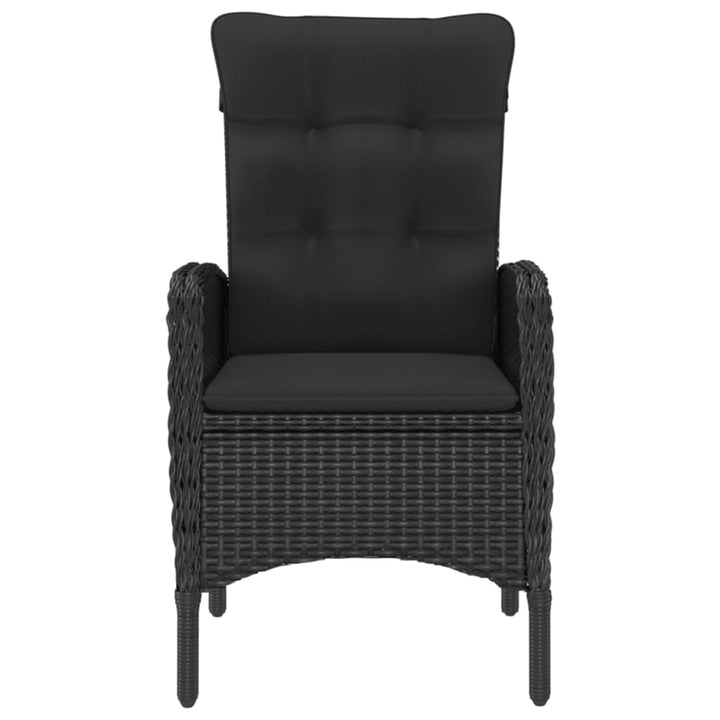 Set Mobilier Grădină, 3 Piese, , Poliratan Și Sticlă