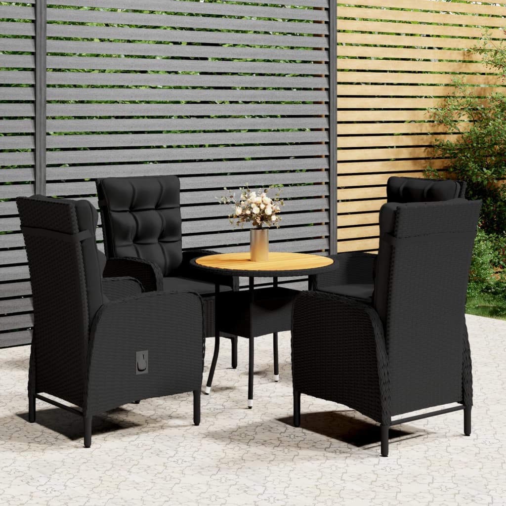 Set Bistro De Grădină, 3 Piese, , Poliratan