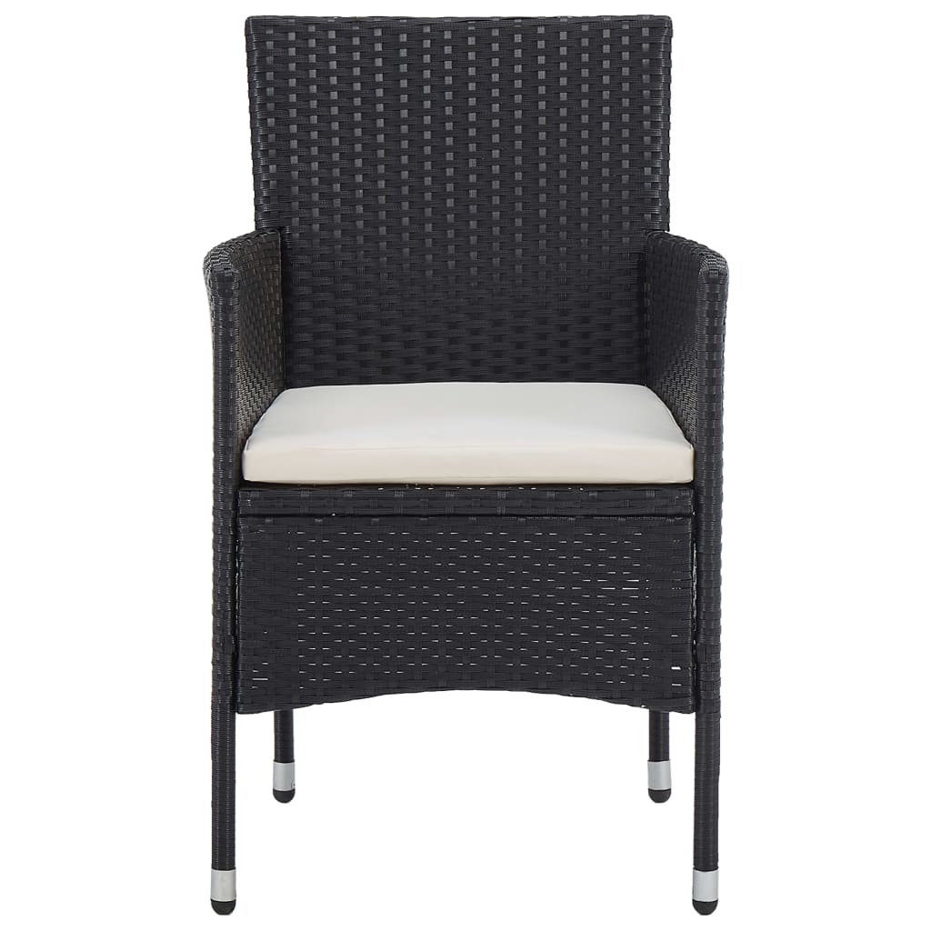 Set Mobilier De Grădină, 11 Piese, , Poliratan