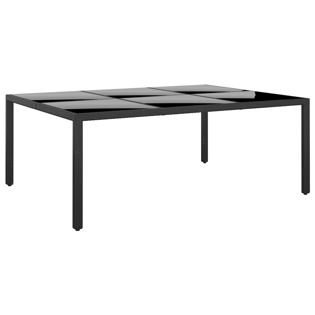 Set Mobilier De Grădină, 11 Piese, , Poliratan