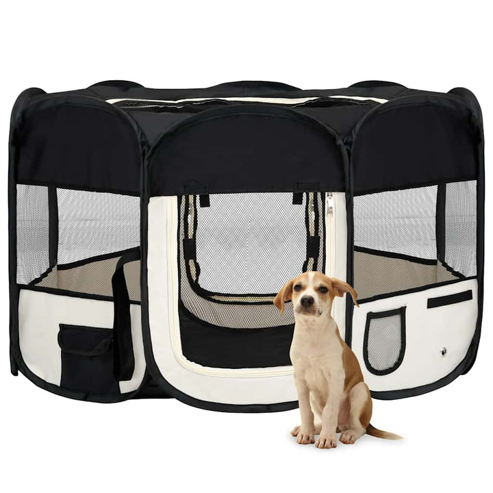 Țarc De Câini Pliabil Cu Sac De Transport, ,