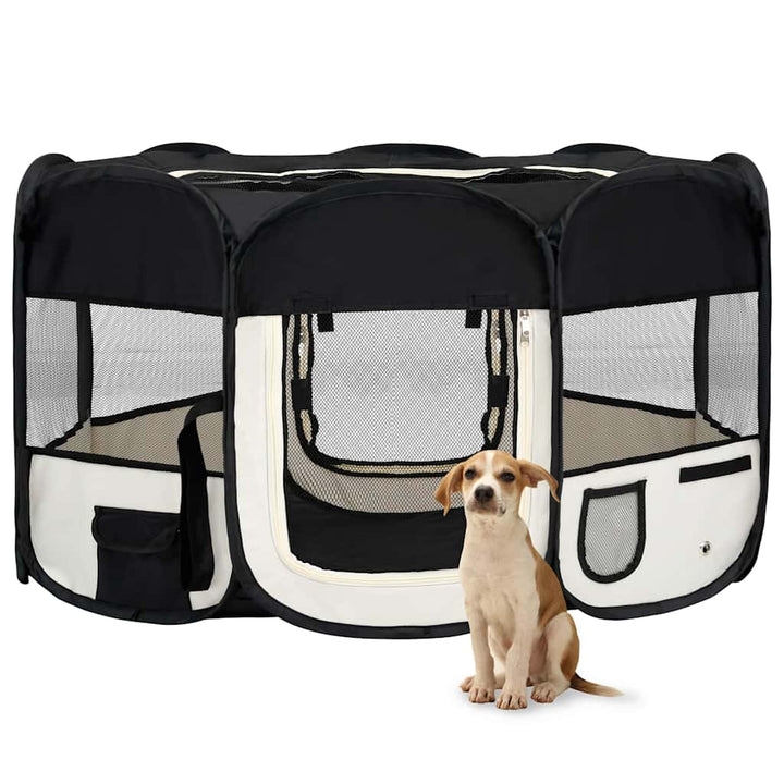 Țarc De Câini Pliabil Cu Sac De Transport, ,