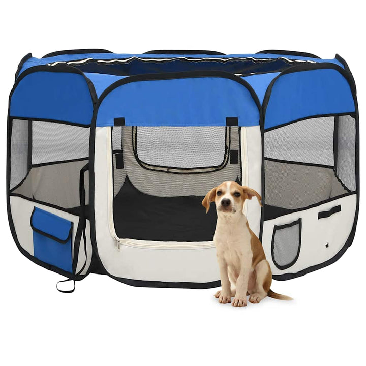 Țarc De Câini Pliabil Cu Sac De Transport, ,