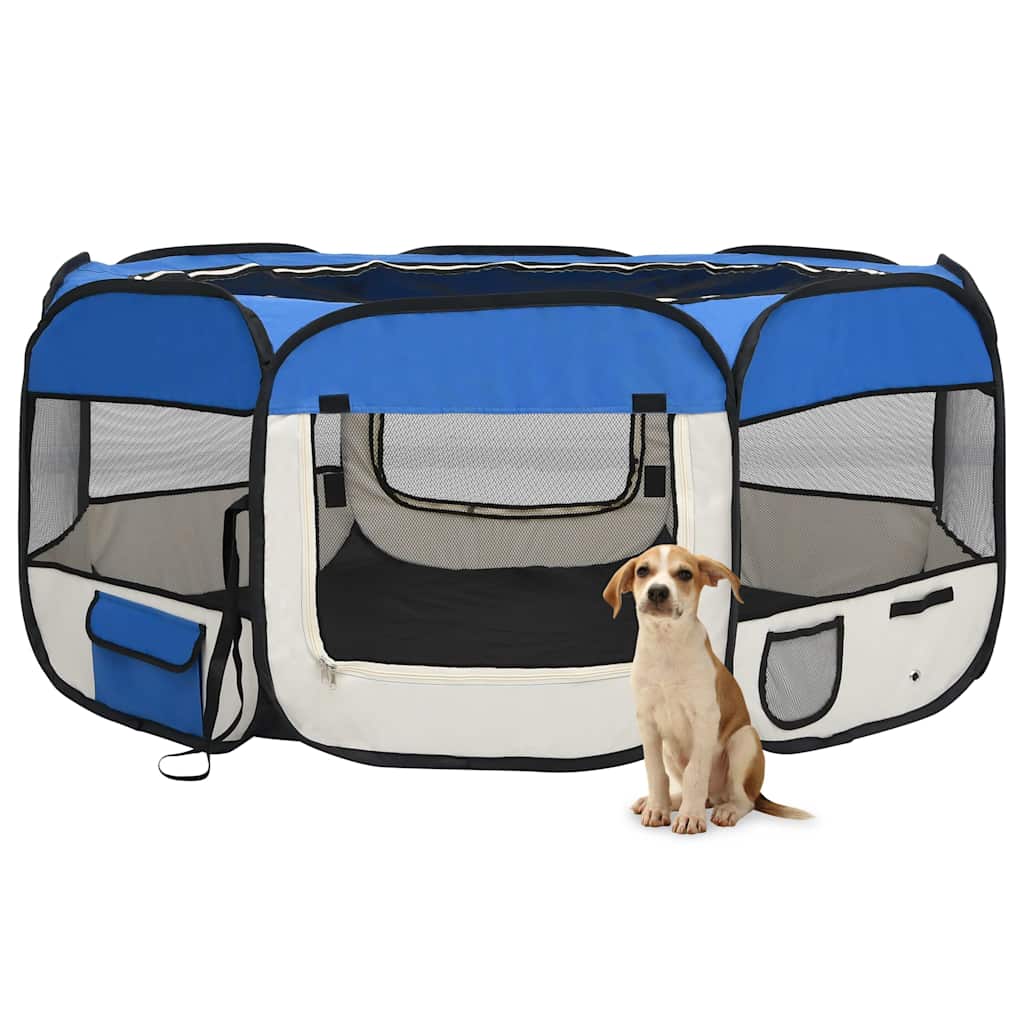 Țarc De Câini Pliabil Cu Sac De Transport, ,