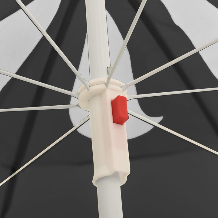 Umbrelă De Soare De Grădină, Stâlp Din Oțel, , 180 Cm