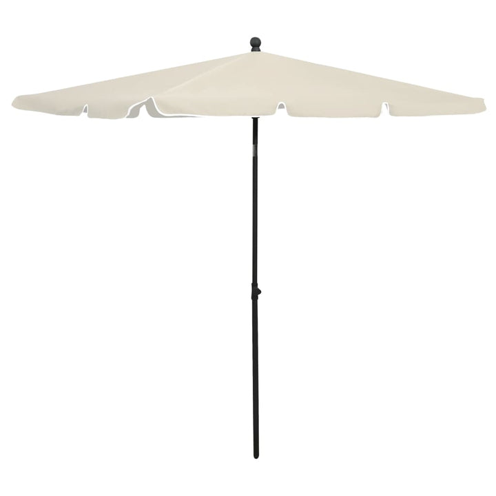 Umbrelă De Grădină Cu Stâlp, , 210X140 Cm