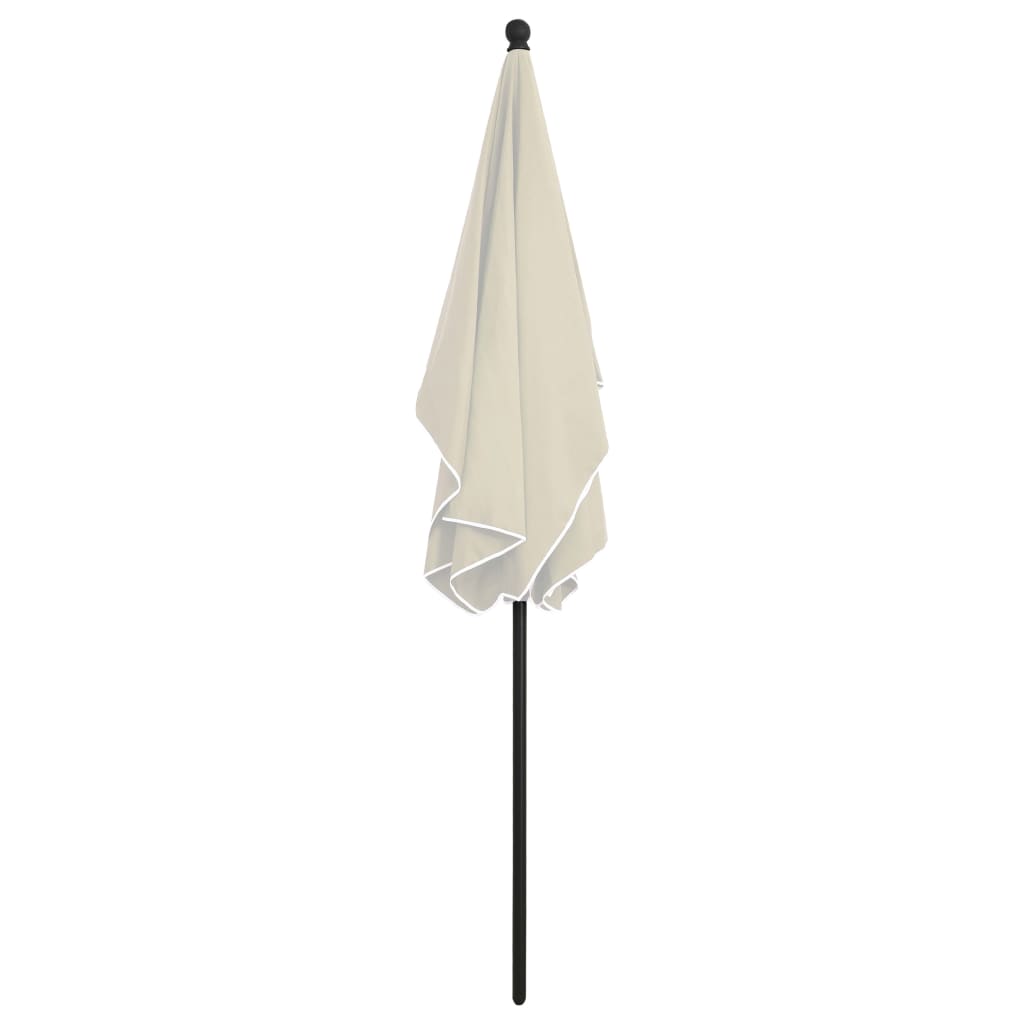Umbrelă De Grădină Cu Stâlp, , 210X140 Cm