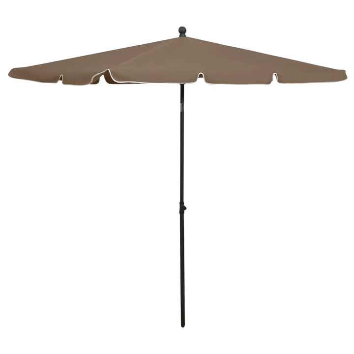 Umbrelă De Grădină Cu Stâlp, , 210X140 Cm