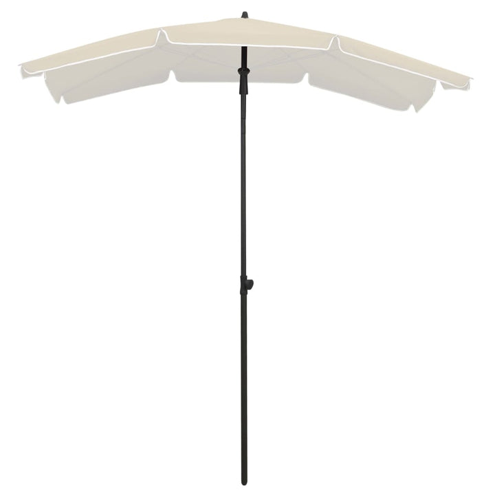 Umbrelă De Grădină Cu Stâlp, , 200X130 Cm