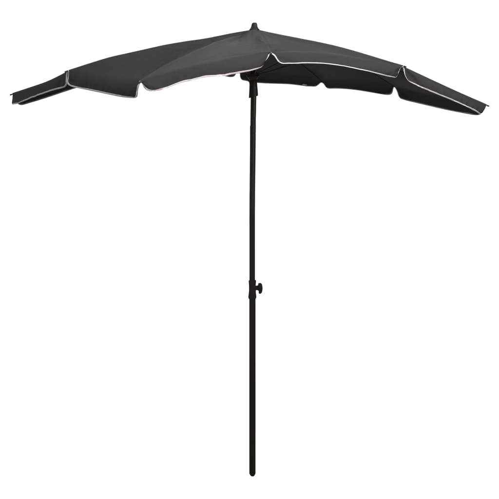 Umbrelă De Grădină Cu Stâlp, , 200X130 Cm