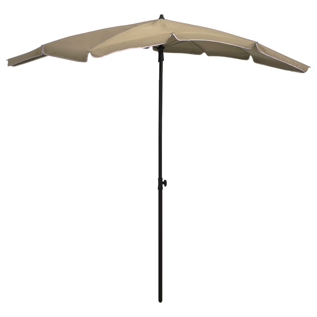 Umbrelă De Grădină Cu Stâlp, , 200X130 Cm