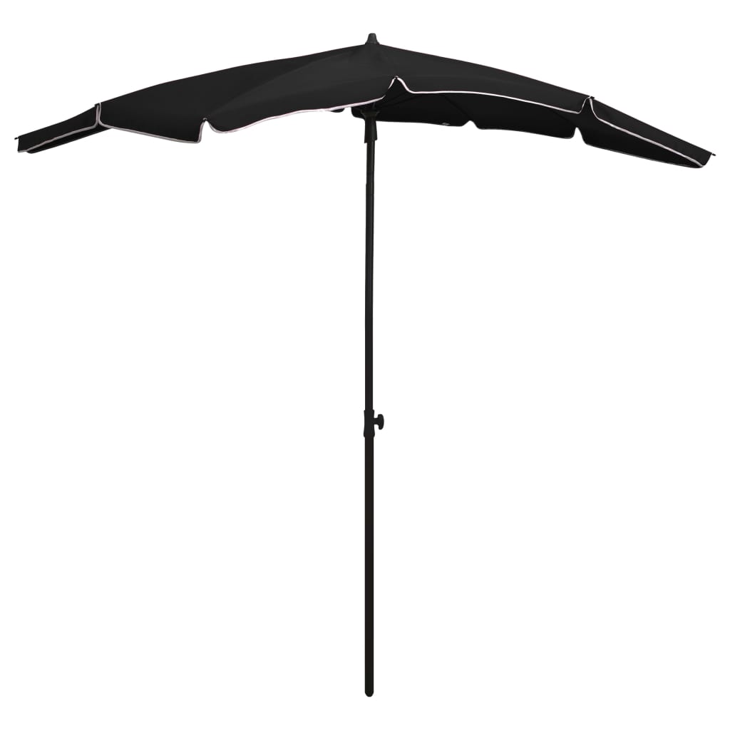 Umbrelă De Grădină Cu Stâlp, , 200X130 Cm