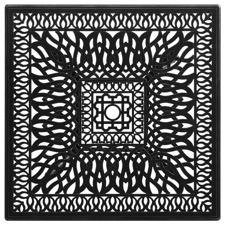 Masă De Grădină, , 90X90X73 Cm, Aluminiu Turnat