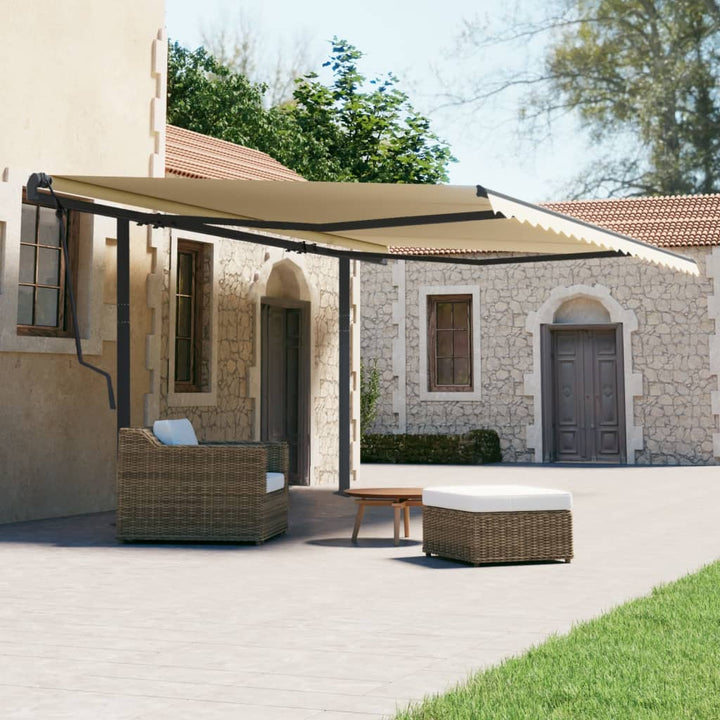 Set Stâlp Pentru Copertină, , , Fier