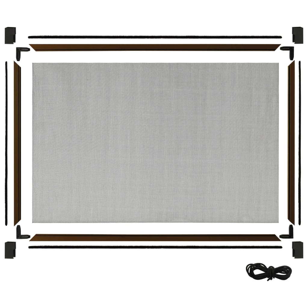Plasă Insecte Extensibilă Pentru Ferestre (100-193)X75 Cm