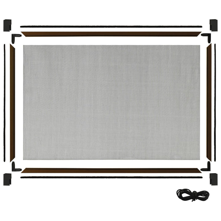 Plasă Insecte Extensibilă Pentru Ferestre (100-193)X75 Cm