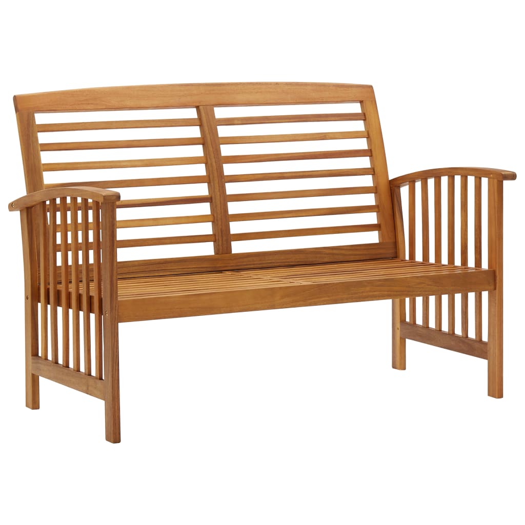 Set Mobilier De Grădină, 5 Piese, Lemn Masiv De Acacia