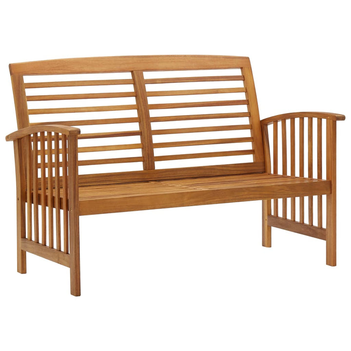 Set Mobilier De Grădină, 5 Piese, Lemn Masiv De Acacia