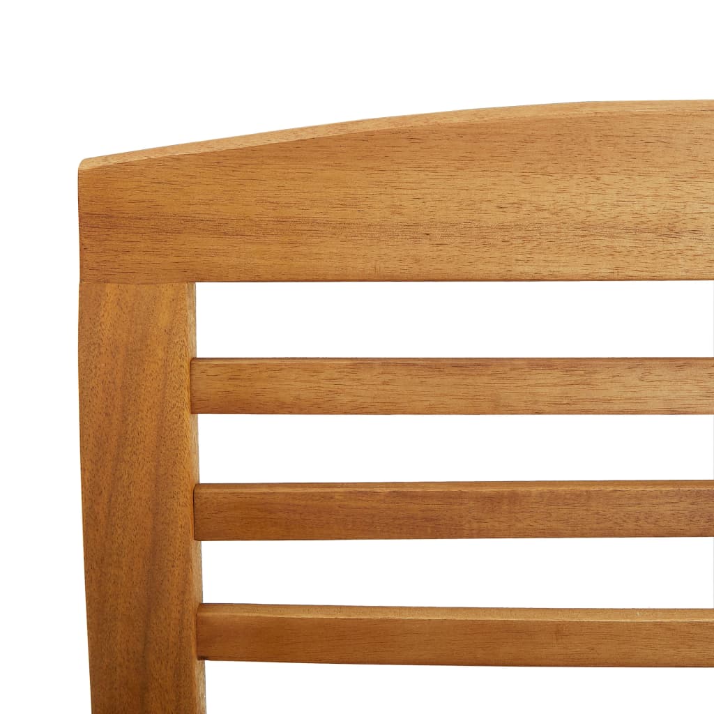 Set Mobilier De Grădină, 5 Piese, Lemn Masiv De Acacia