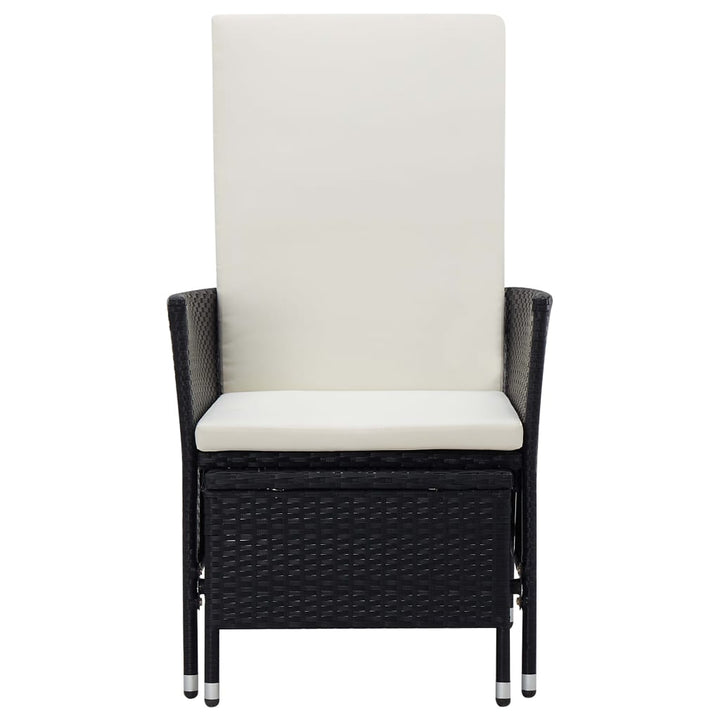 Set Mobilier De Grădină Cu Perne, 3 Piese, , Poliratan