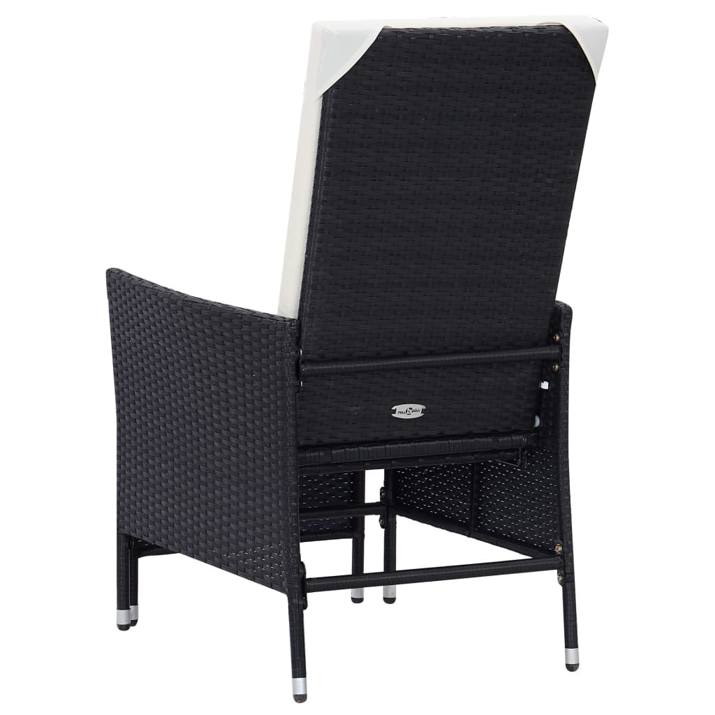 Set Mobilier De Grădină Cu Perne, 3 Piese, , Poliratan