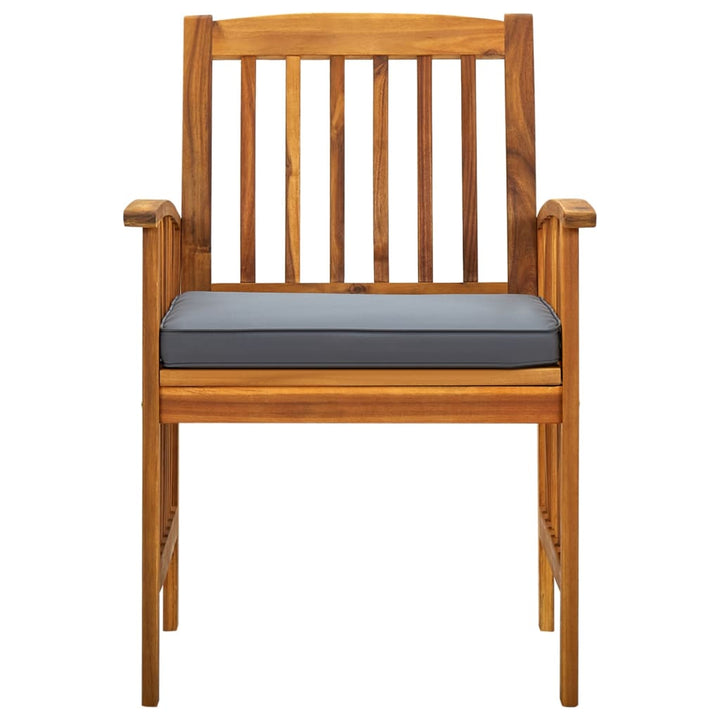 Set Mobilier De Grădină Cu Perne, 3 Piese, Lemn Masiv Salcâm