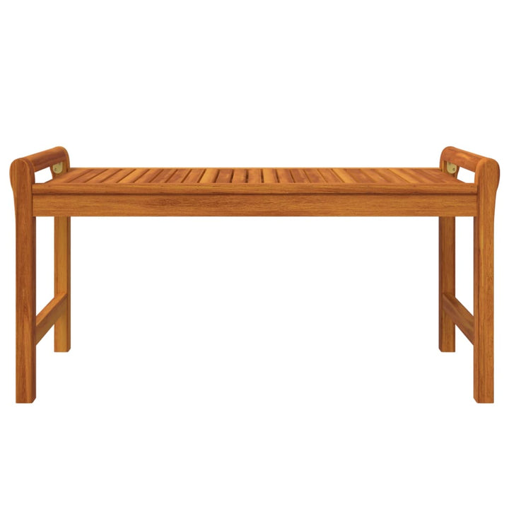 Set Mobilier De Grădină Cu Perne, 3 Piese, Lemn Masiv Acacia