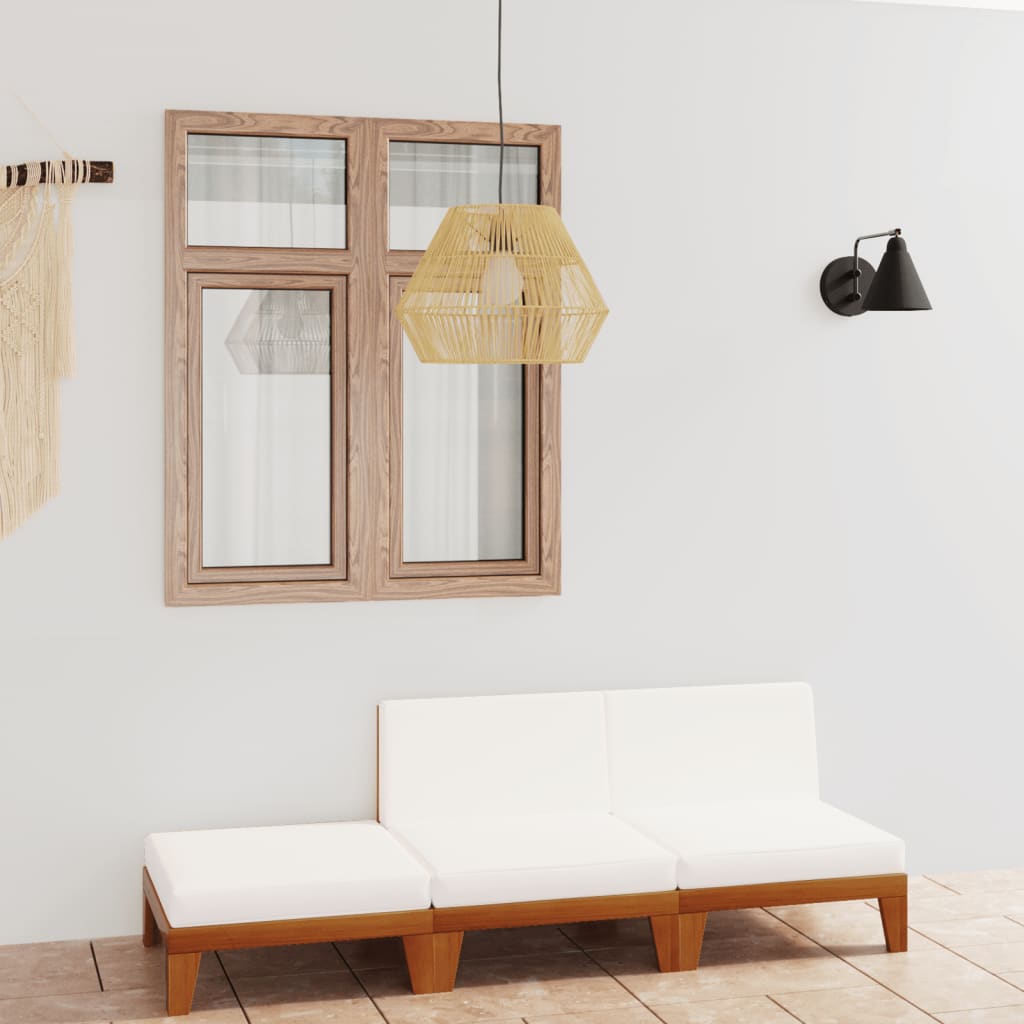 Set Mobilier Grădină Cu Perne, 6 Piese, Lemn Masiv Acacia