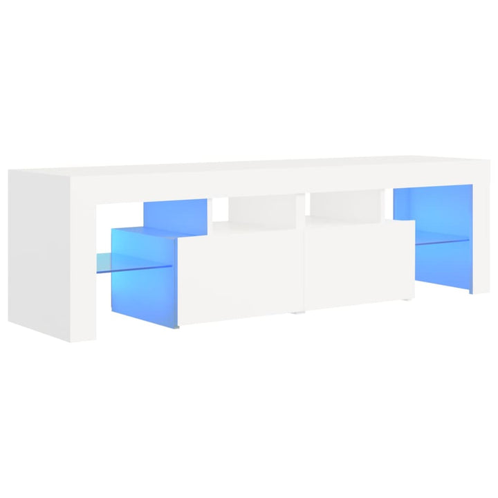 Comodă Tv Cu Lumini Led, , 140X36,5X40 Cm