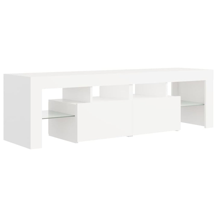 Comodă Tv Cu Lumini Led, , 140X36,5X40 Cm