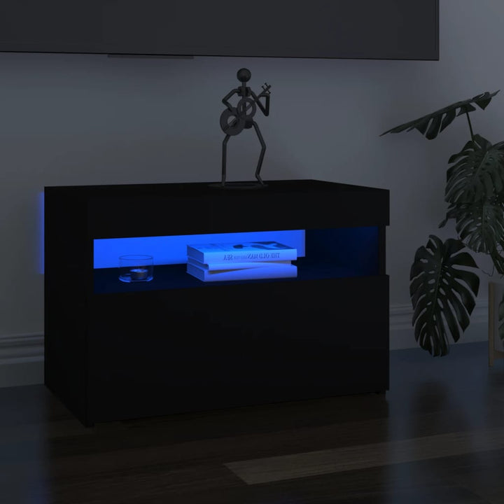 Dulap Tv Cu Led 120X35X40 Cm Lemn Prelucrat