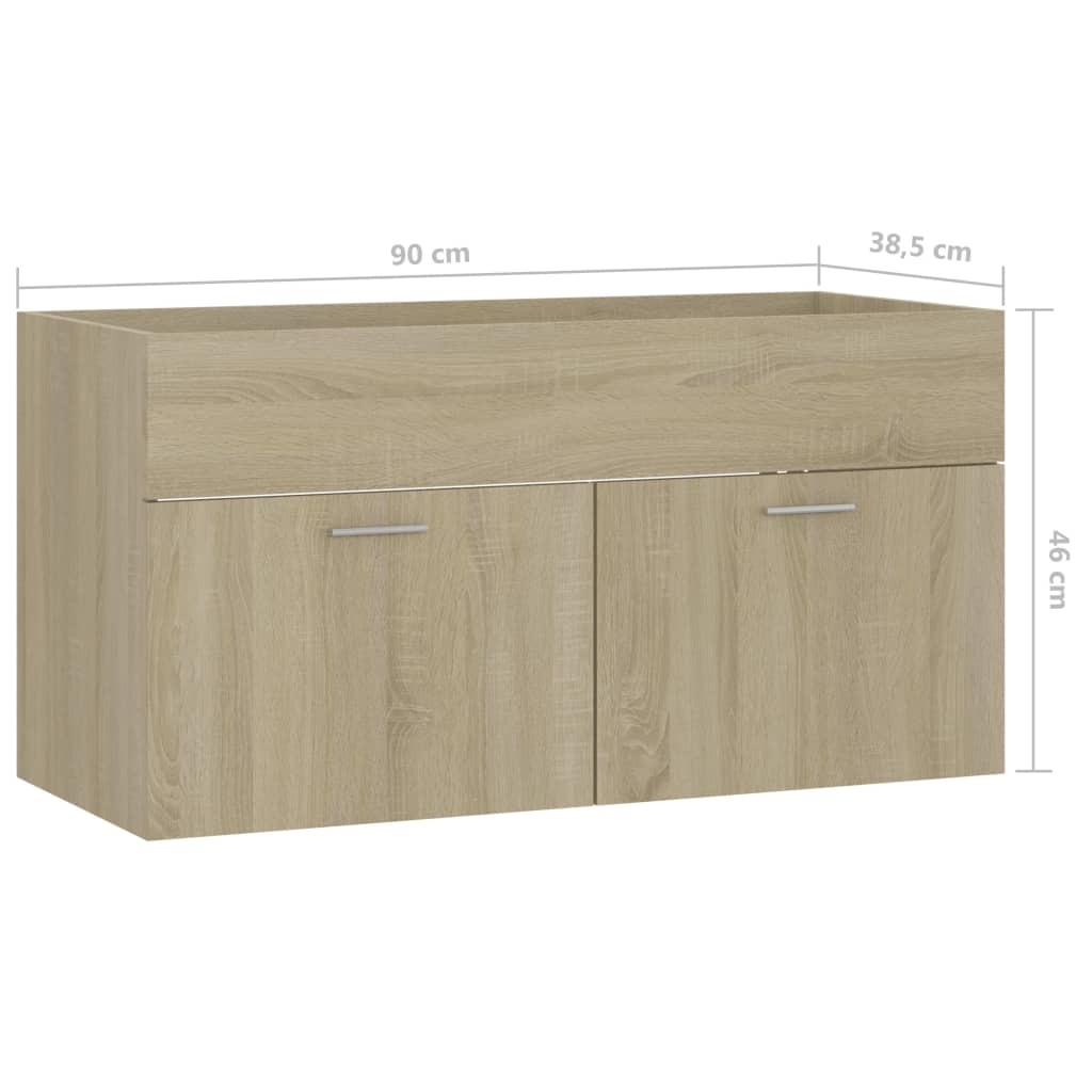 Dulap De Chiuvetă, , 90X38,5X46 Cm, Pal