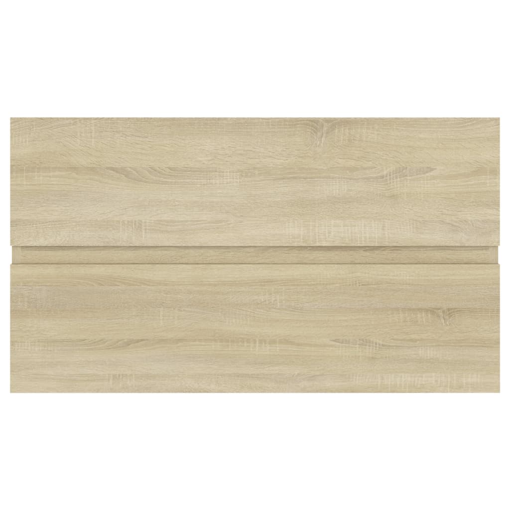 Dulap De Chiuvetă, Stejar Sonoma, 80X38,5X45 Cm, Pal