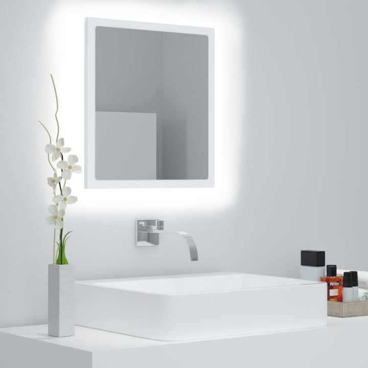 Oglindă De Baie Cu Led, , 40X8,5X37 Cm, Acril