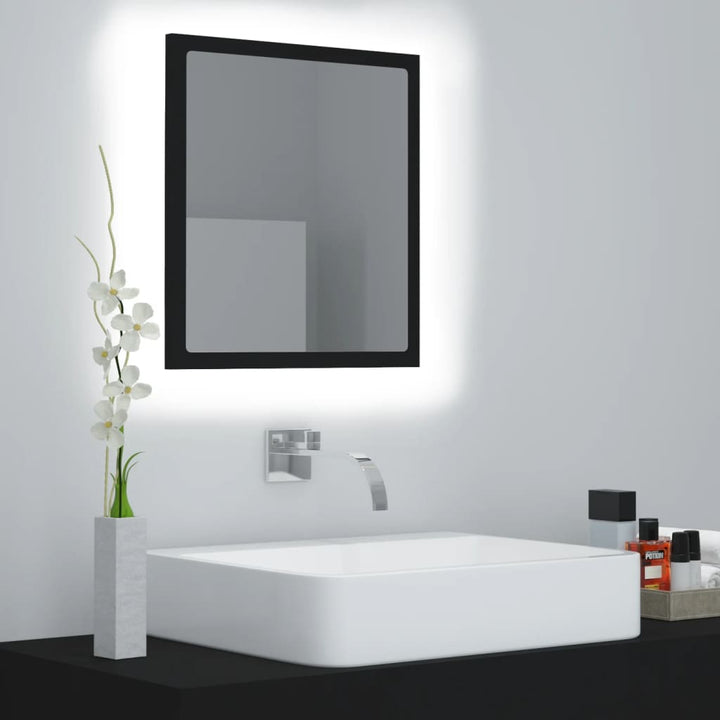 Oglindă De Baie Cu Led, , 40X8,5X37 Cm, Acril