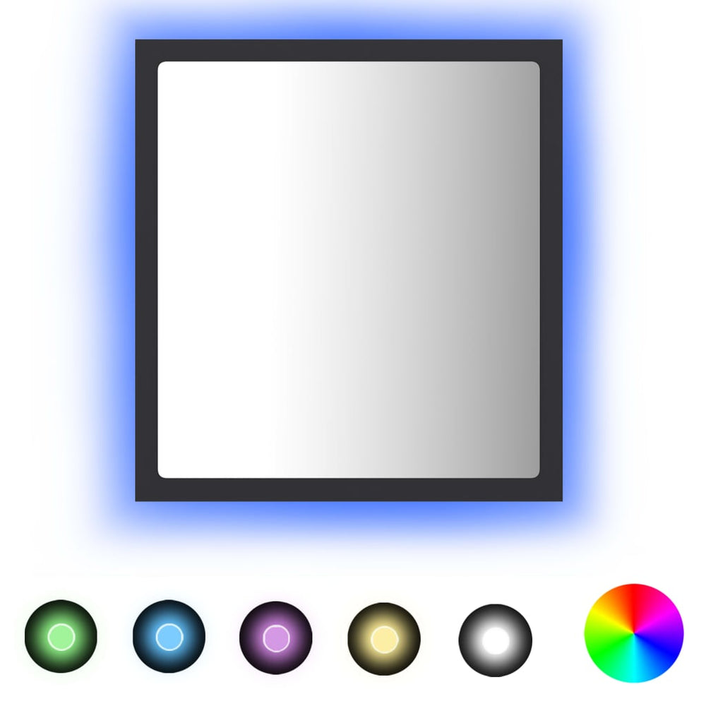 Oglindă De Baie Cu Led, , 40X8,5X37 Cm, Acril