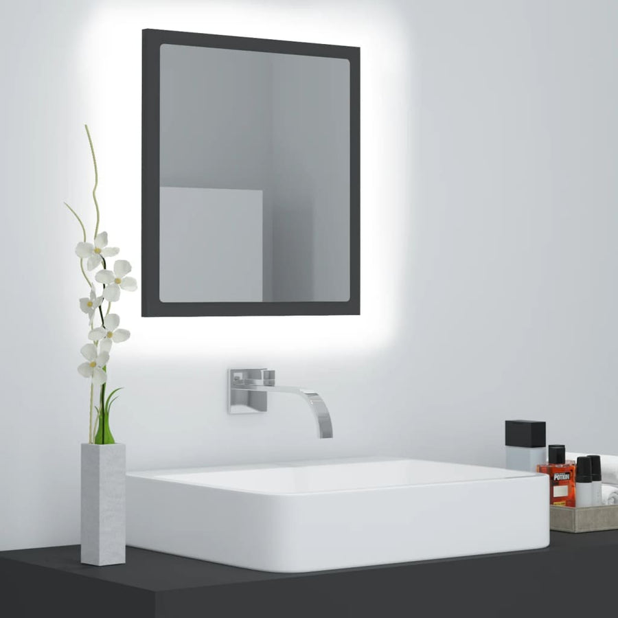 Oglindă De Baie Cu Led, , 40X8,5X37 Cm, Acril