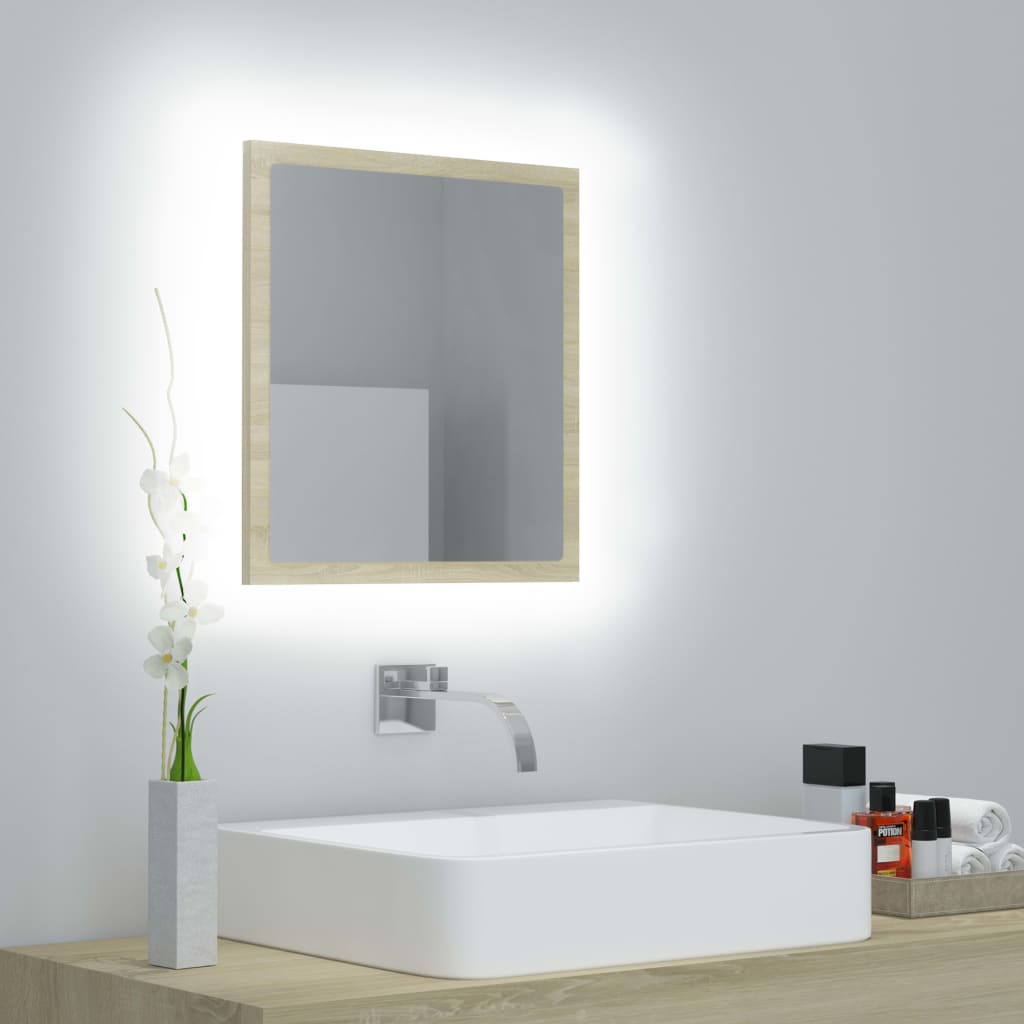 Oglindă De Baie Cu Led, , 40X8,5X37 Cm, Acril