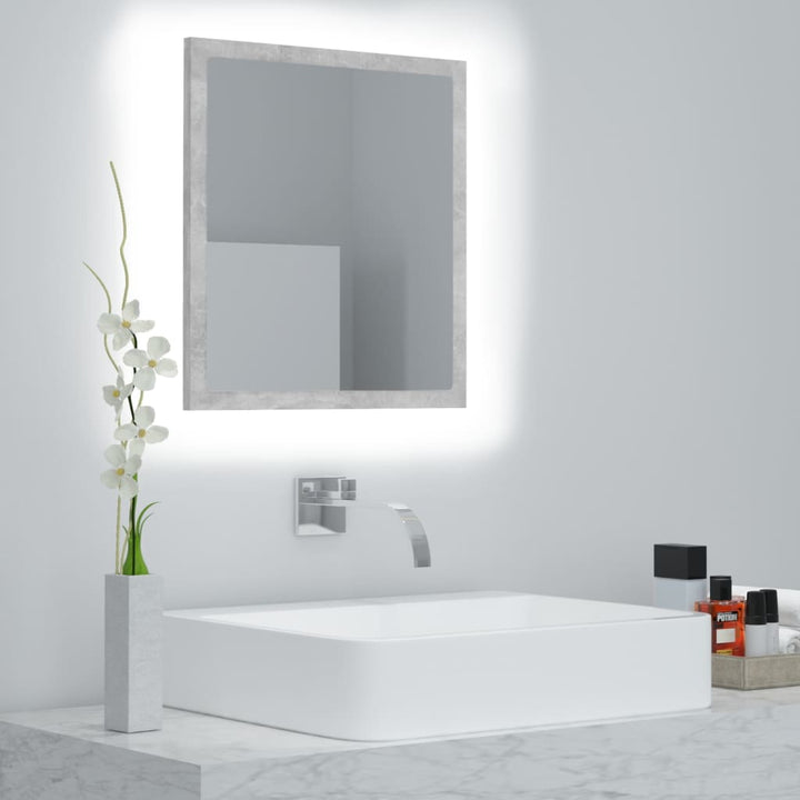 Oglindă De Baie Cu Led, , 40X8,5X37 Cm, Acril