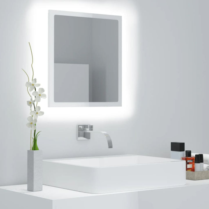 Oglindă De Baie Cu Led, , 40X8,5X37 Cm, Acril