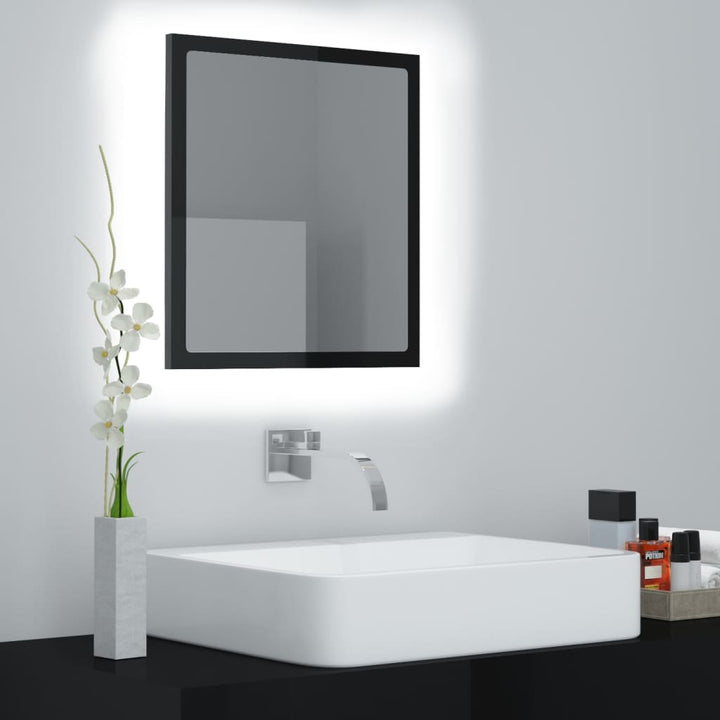 Oglindă De Baie Cu Led, , 40X8,5X37 Cm, Acril