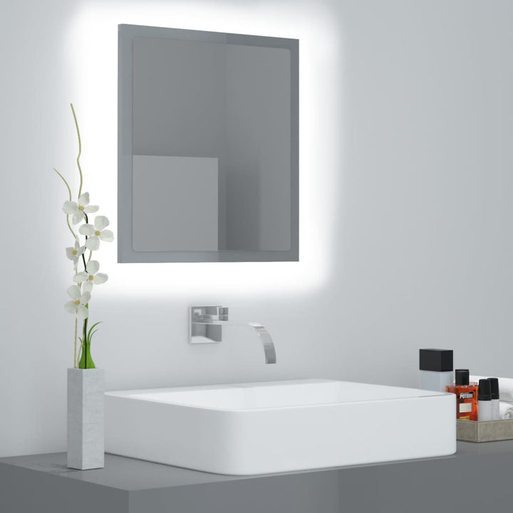 Oglindă De Baie Cu Led, , 40X8,5X37 Cm, Acril